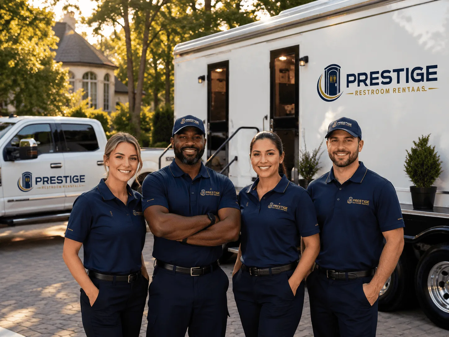 Trusted Luxury Portable Restrooms company in Ekron, KY